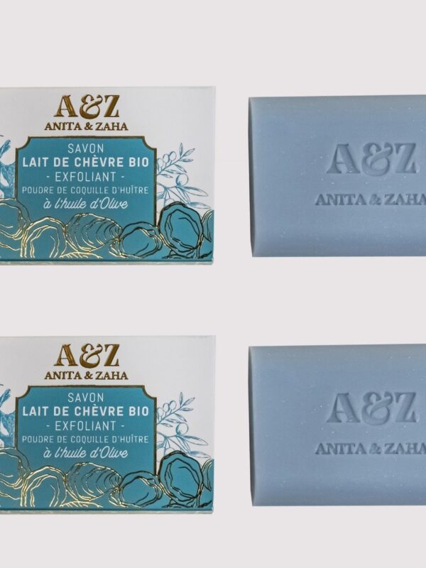 Savon au lait de Chèvre Bio Exfoliant - Produits Duo