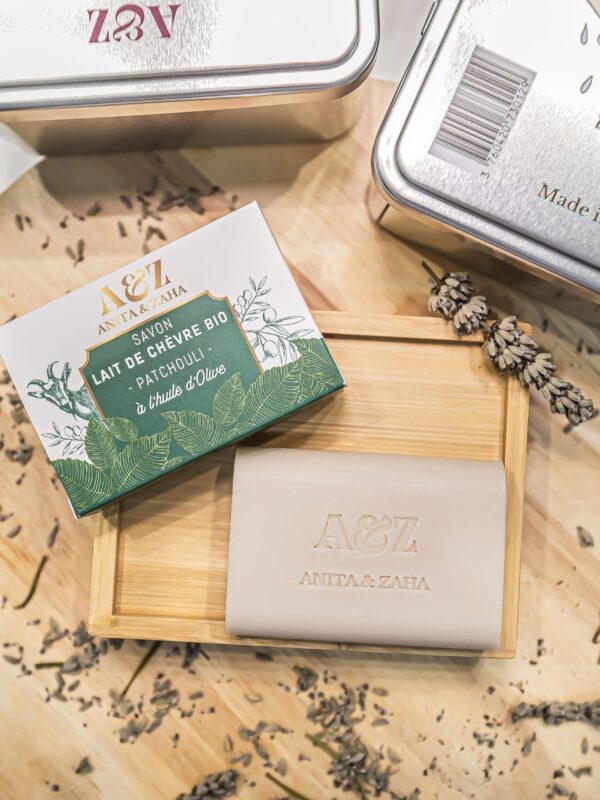 Savon au Lait de Chèvre Bio Patchouli