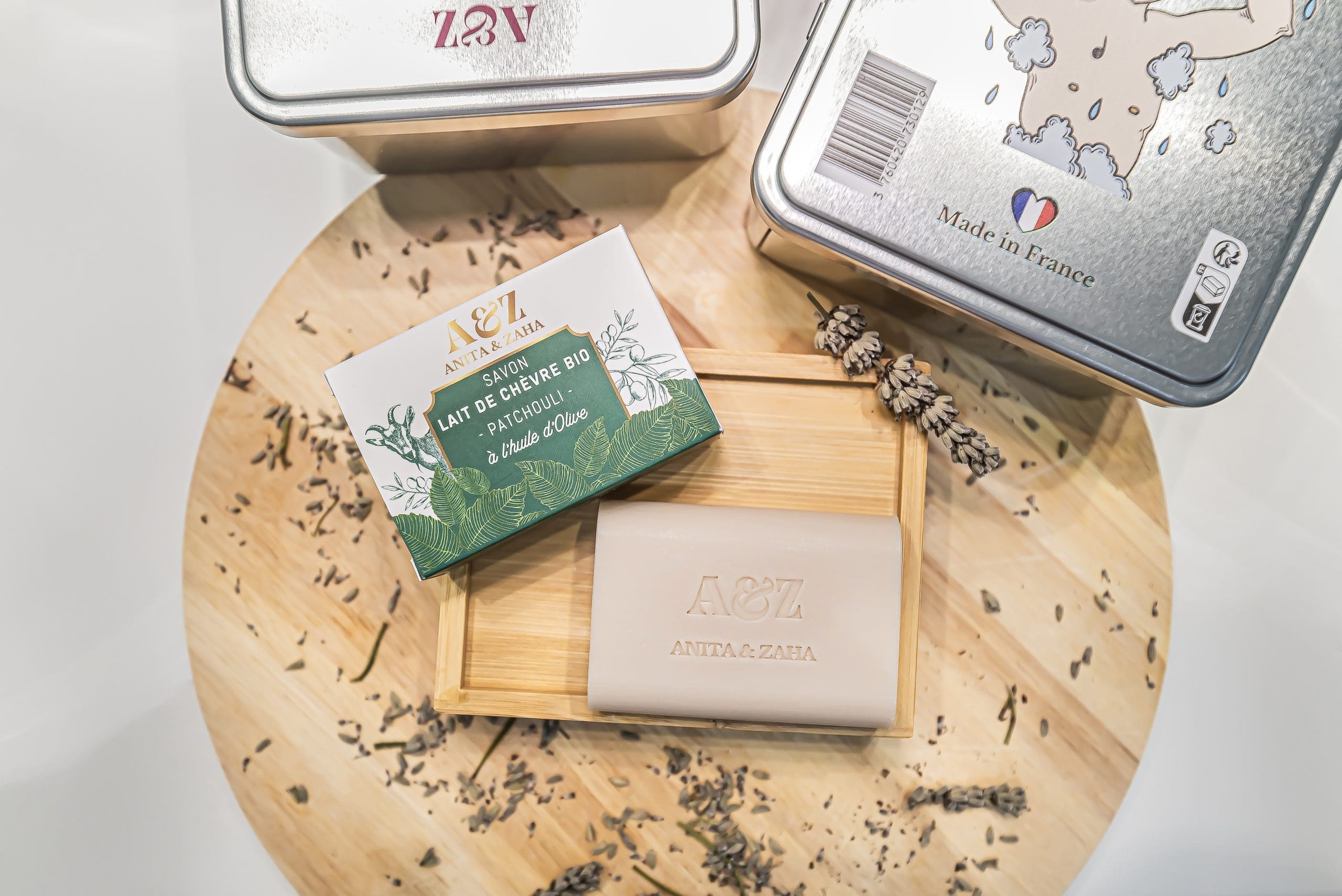 Savon au Lait de Chèvre Bio Patchouli