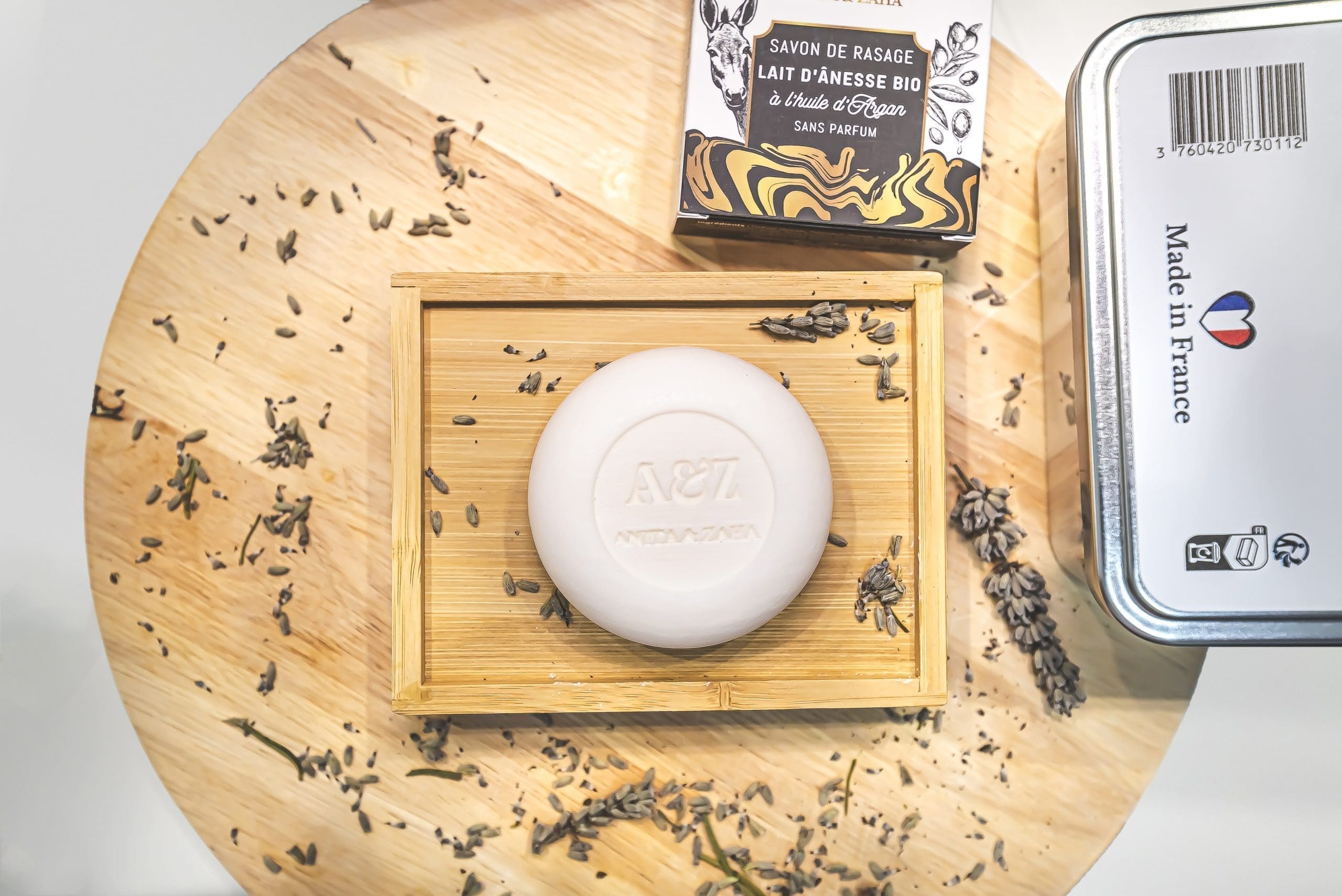 Savon de Rasage Solide -Sans Parfum