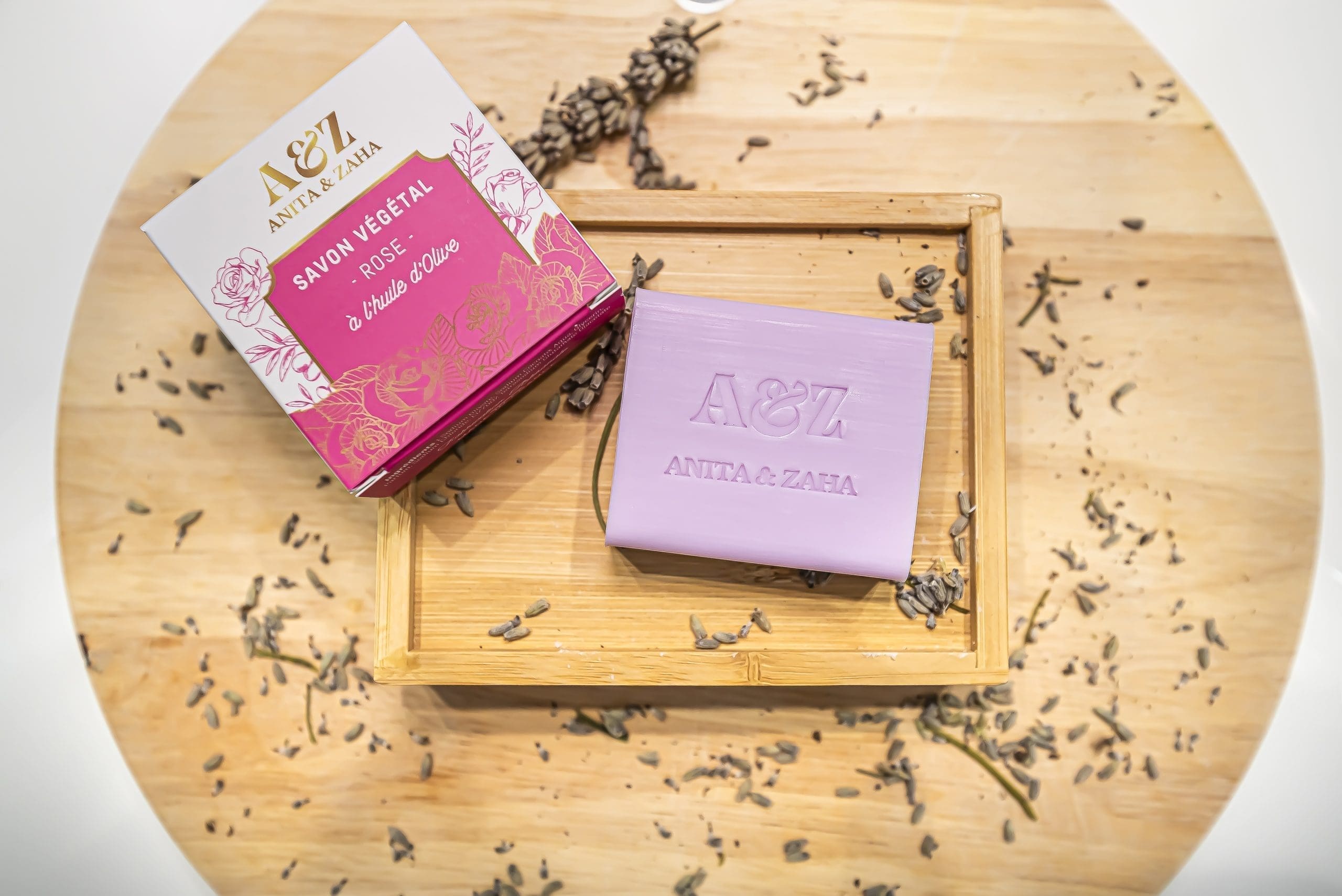 Savon Végétal Rose